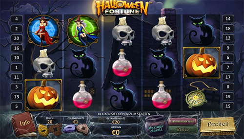 eurogrand online slot halloween fortune