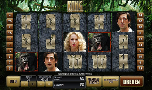 king kong online slot im william hill